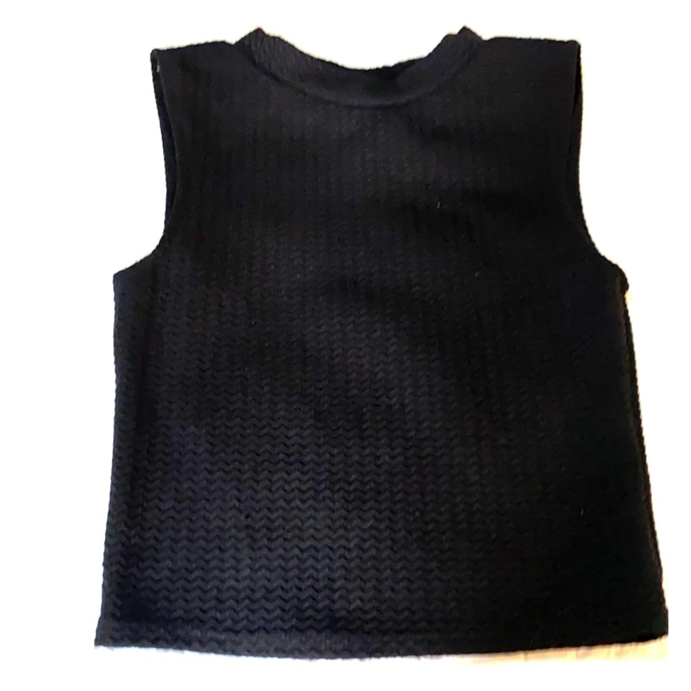 Black Crop Top